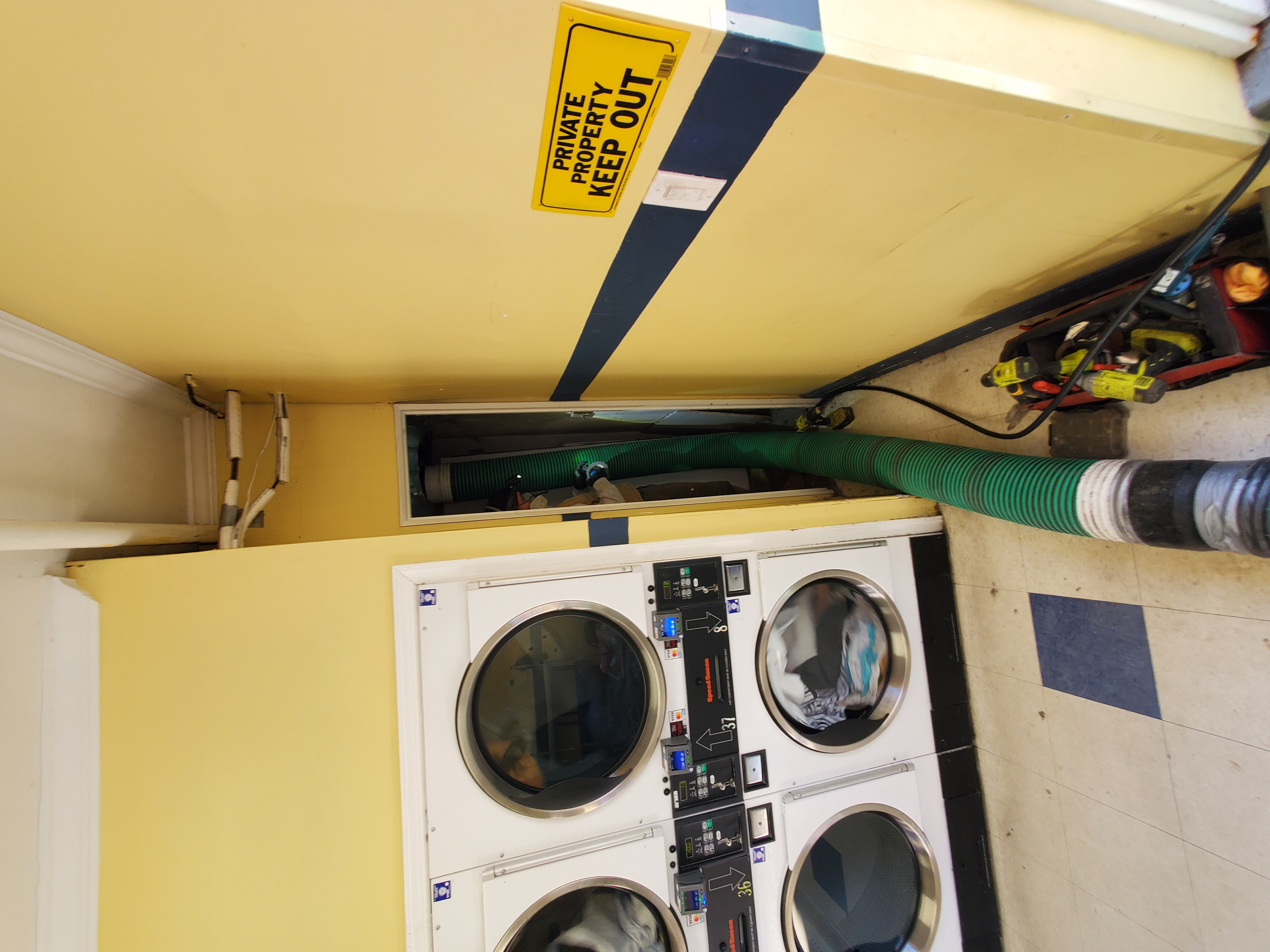 Laundromat Exhaust Cleaning (Commercial Air Duct Cleaning)